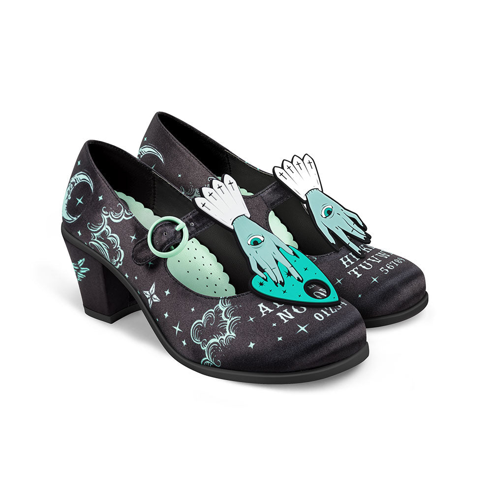 Spirit Board Women's Mary Jane Mid Heels - Glamourous Grace