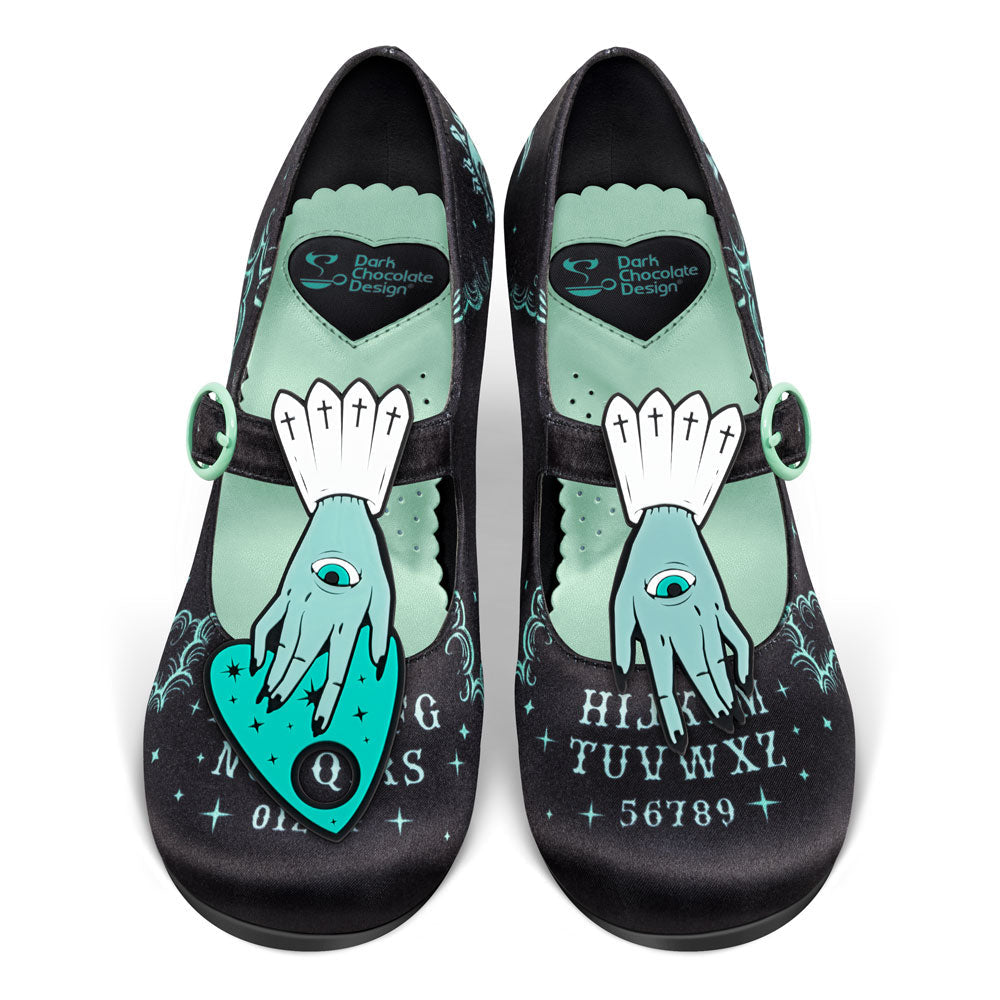 Spirit Board Women's Mary Jane Mid Heels - Glamourous Grace