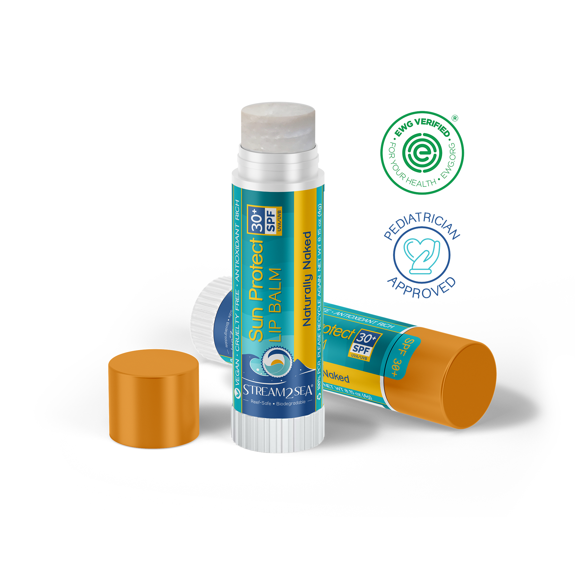 Naturally Naked Sun Protect Lip Balm