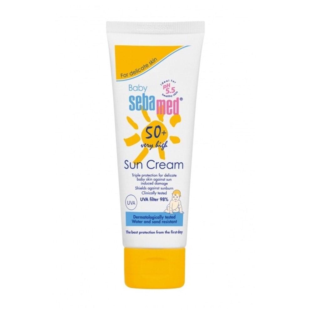 Sebamed Baby Sunscreen Cream SPF 50+ for Sensitive Skin - Water-Resistant & Dermatologically Tested - Glamourous Grace