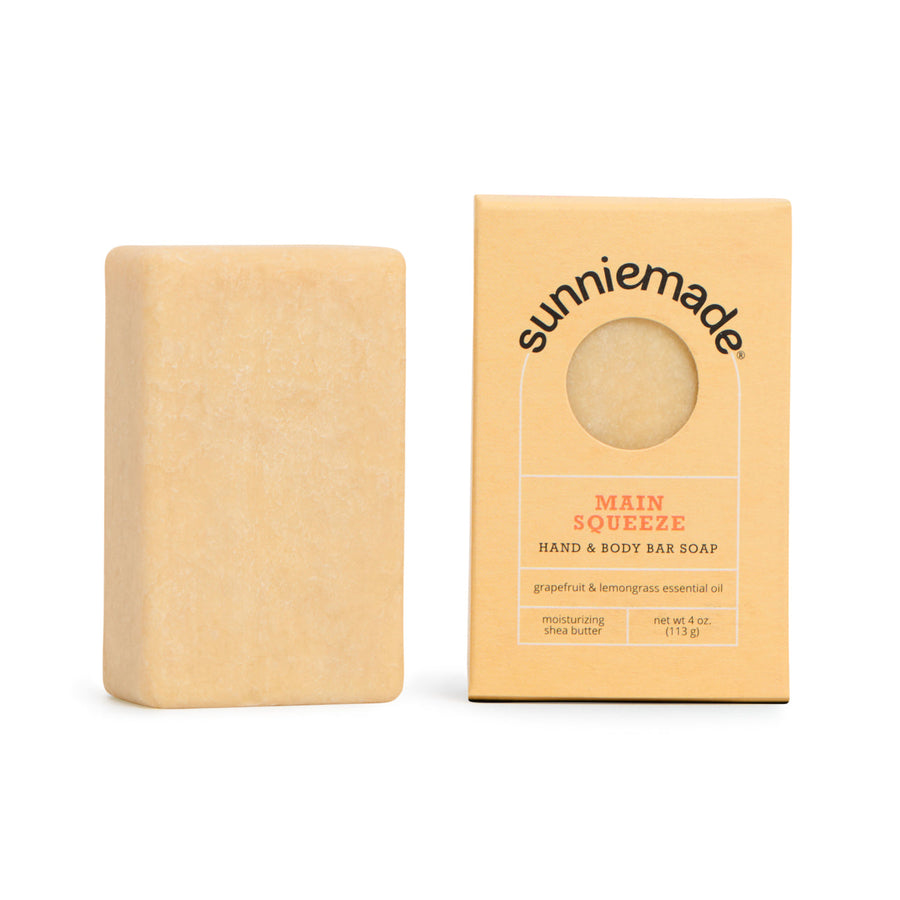Main Squeeze Moisturizing Hand & Body Bar Soap - Glamourous Grace