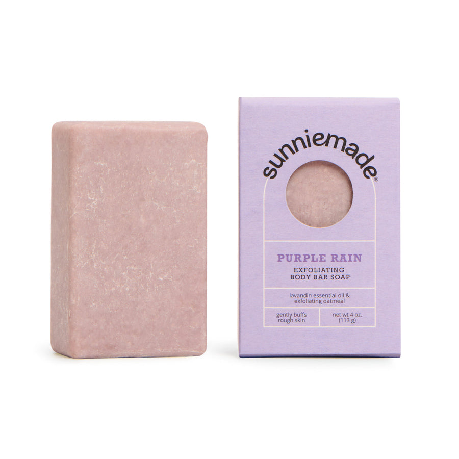 Purple Rain Exfoliating Body Bar Soap - Glamourous Grace