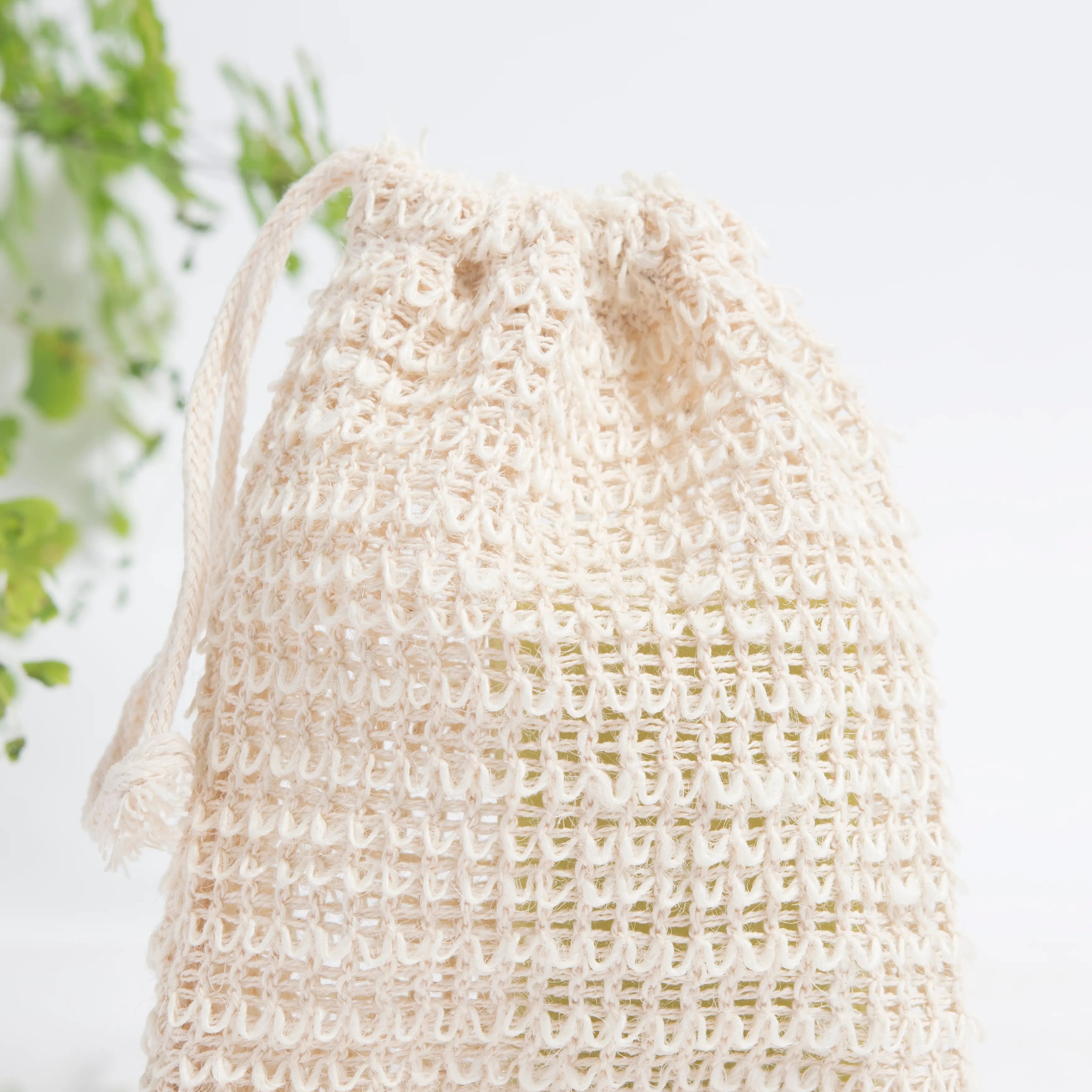 All-In-One Soap Scrap Bag and Washcloth