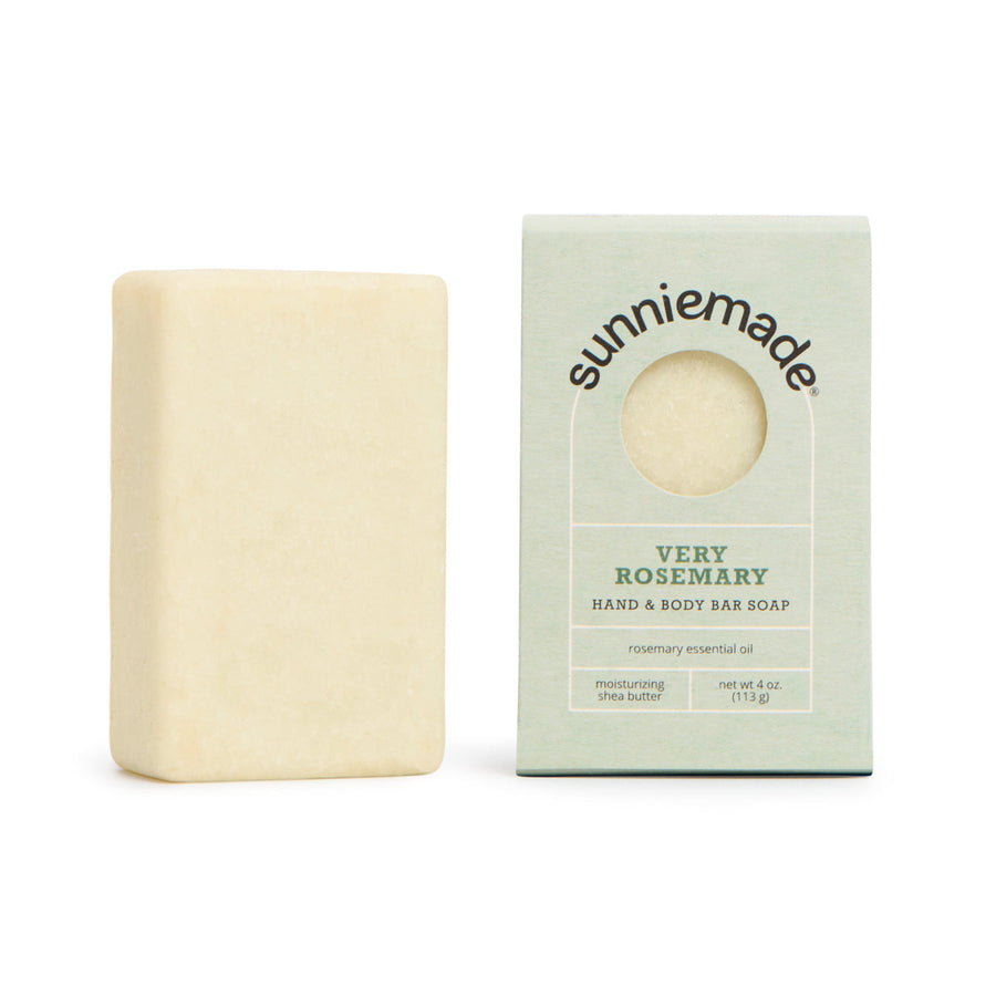 Very Rosemary Moisturizing Hand & Body Bar Soap - Glamourous Grace