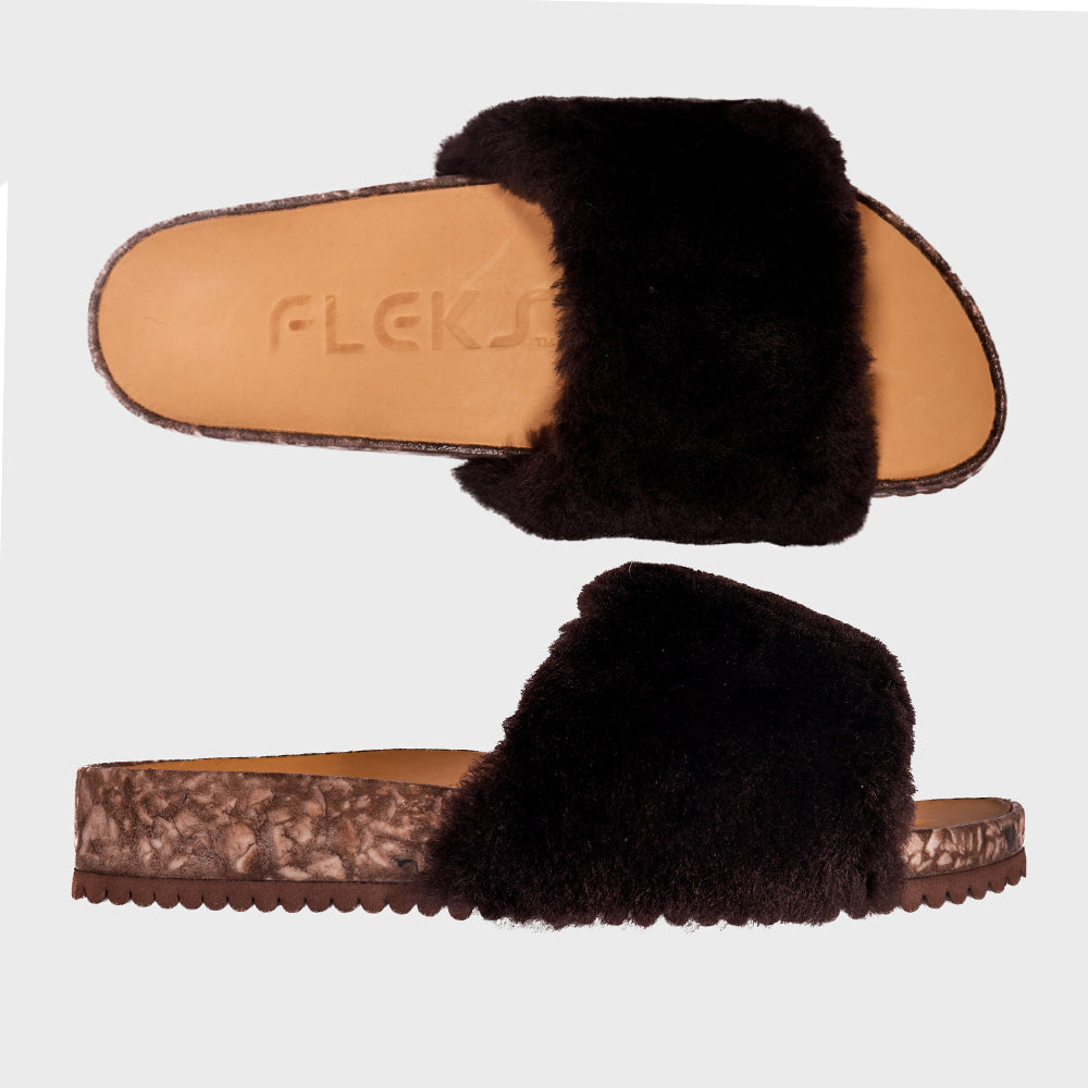 San Ysidro Slide - Espresso - Glamourous Grace