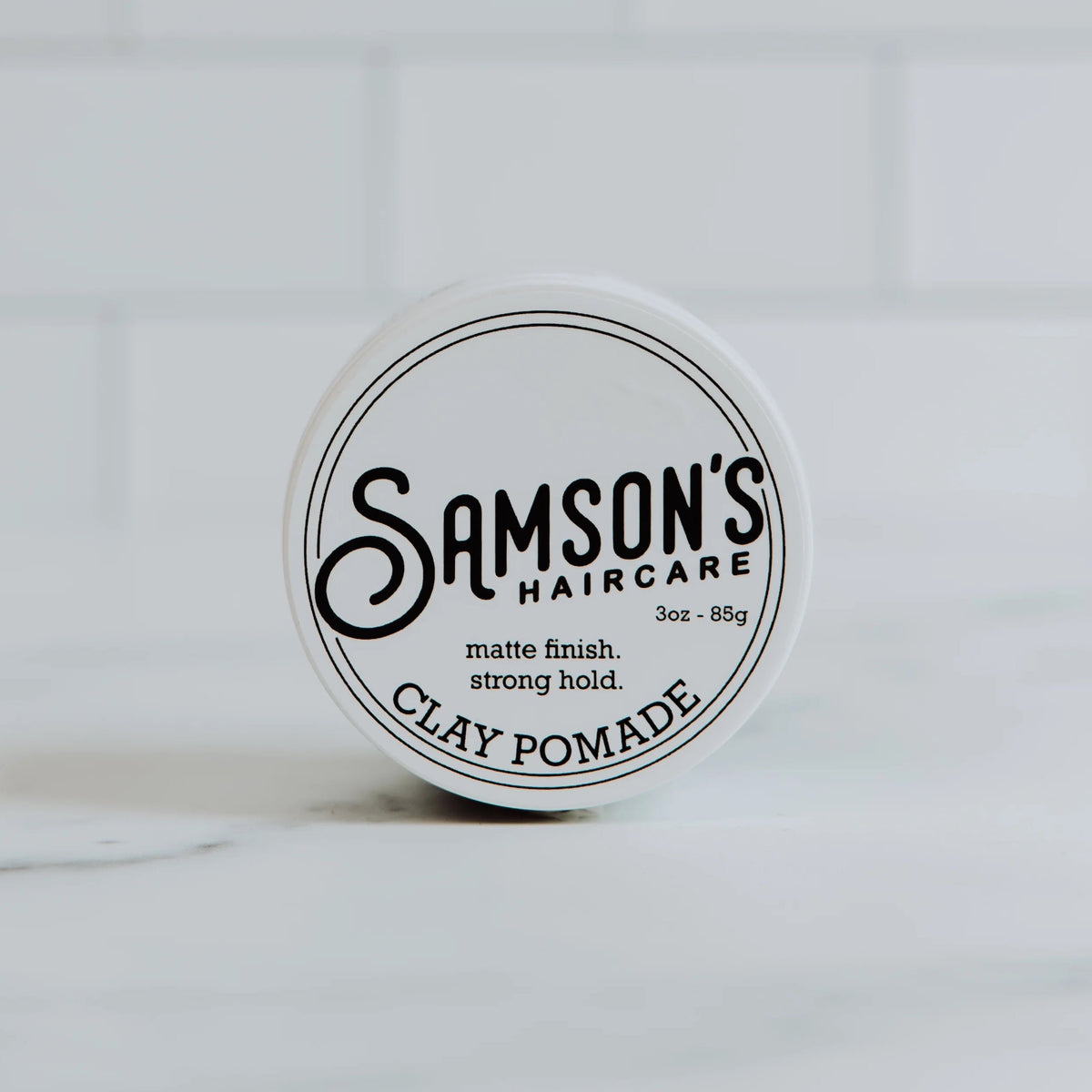 Samson's Haircare Matte Finish Clay Pomade Original - Glamourous Grace