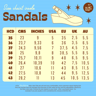 Chocolaticas® Bloody Mary Women's Sandal