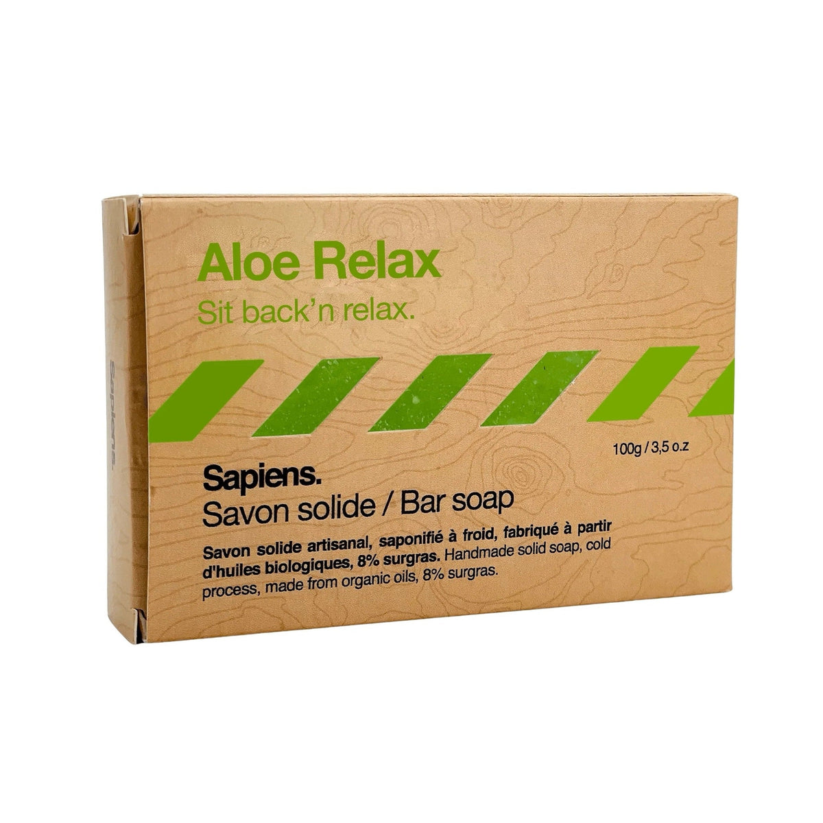Sapiens Bar Soap Aloe Relax - Glamourous Grace
