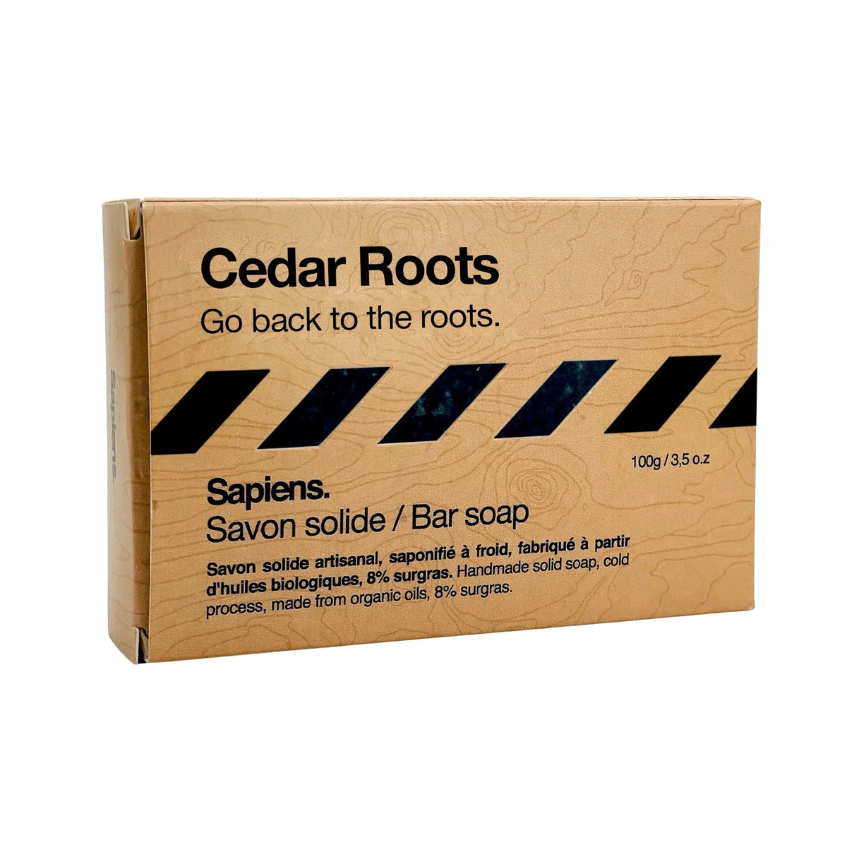 Sapiens Bar Soap Cedar Roots - Glamourous Grace