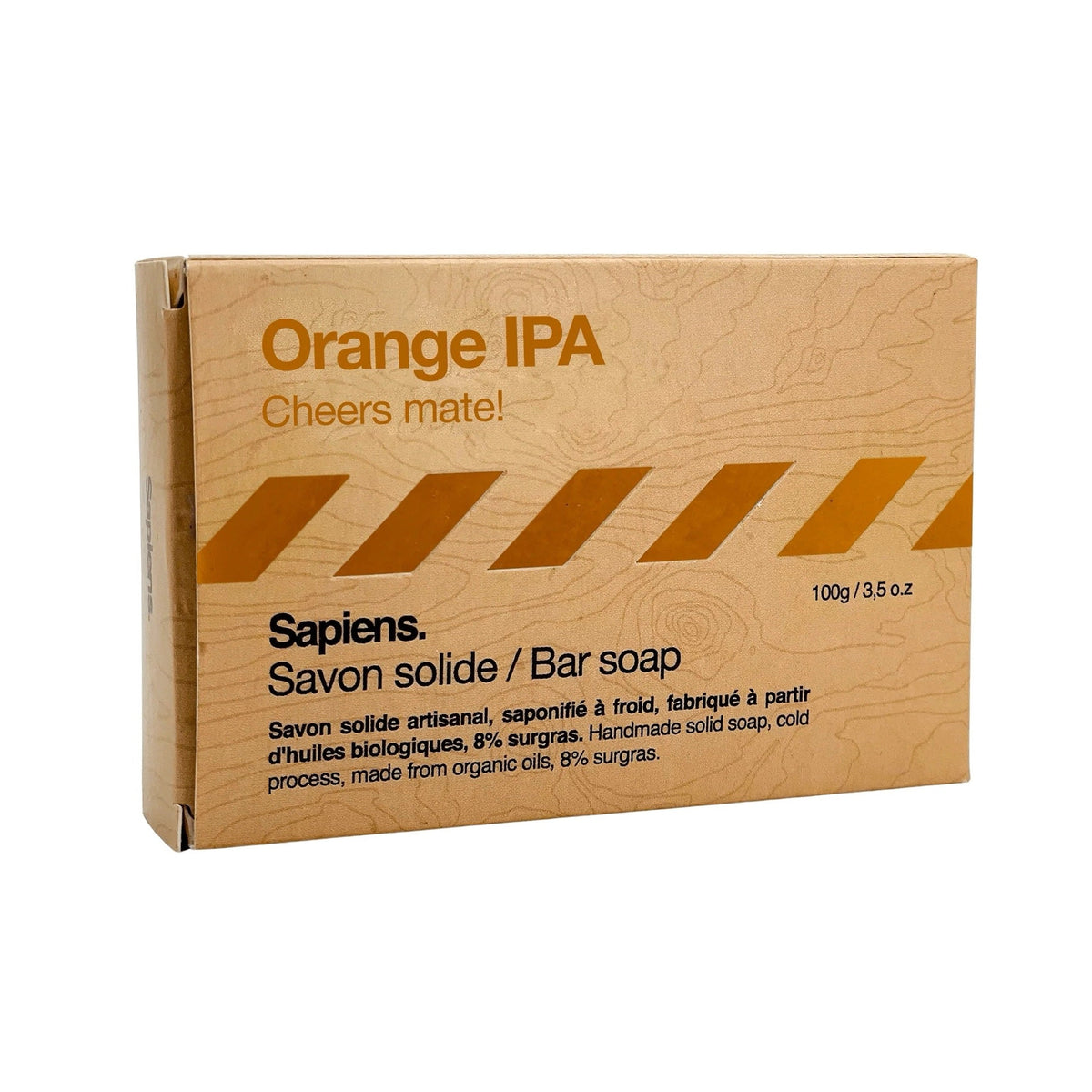Sapiens Bar Soap Orange IPA - Glamourous Grace