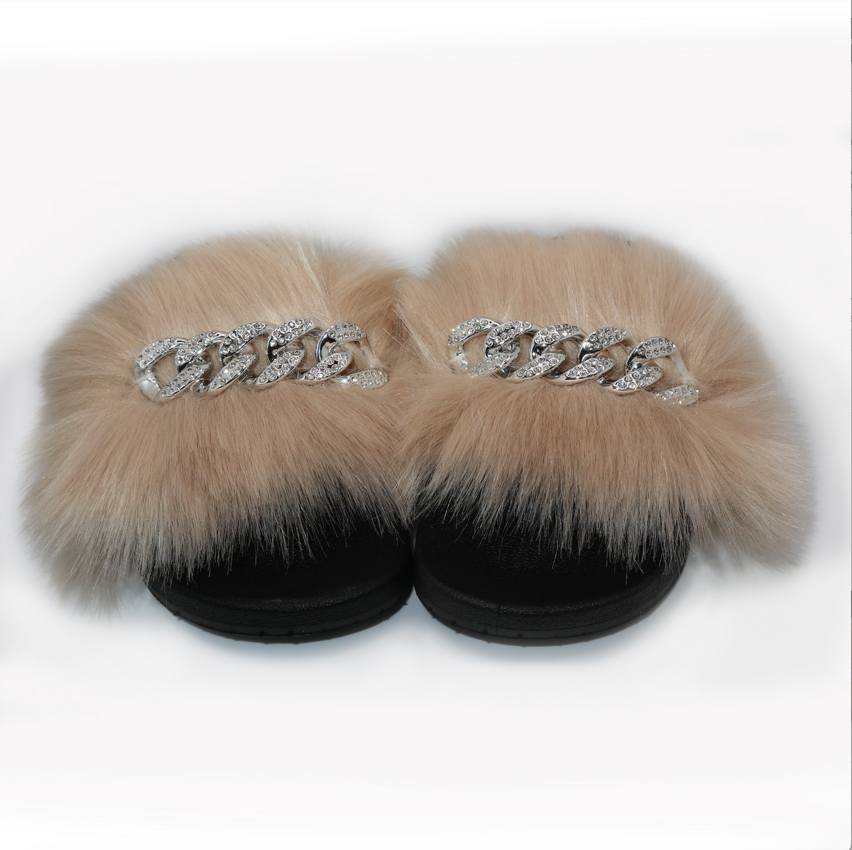 Michaela V Pupa Slippers — Tan - Glamourous Grace