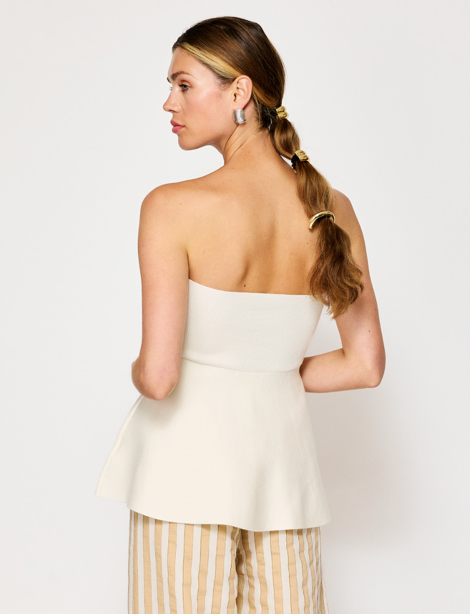 Isadore Knit Top | Ivory - Glamourous Grace