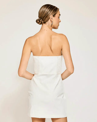 Fable Mini Dress | White - Glamourous Grace
