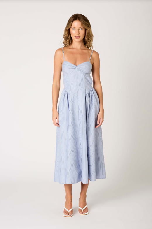Destane Dress | Slate Blue
