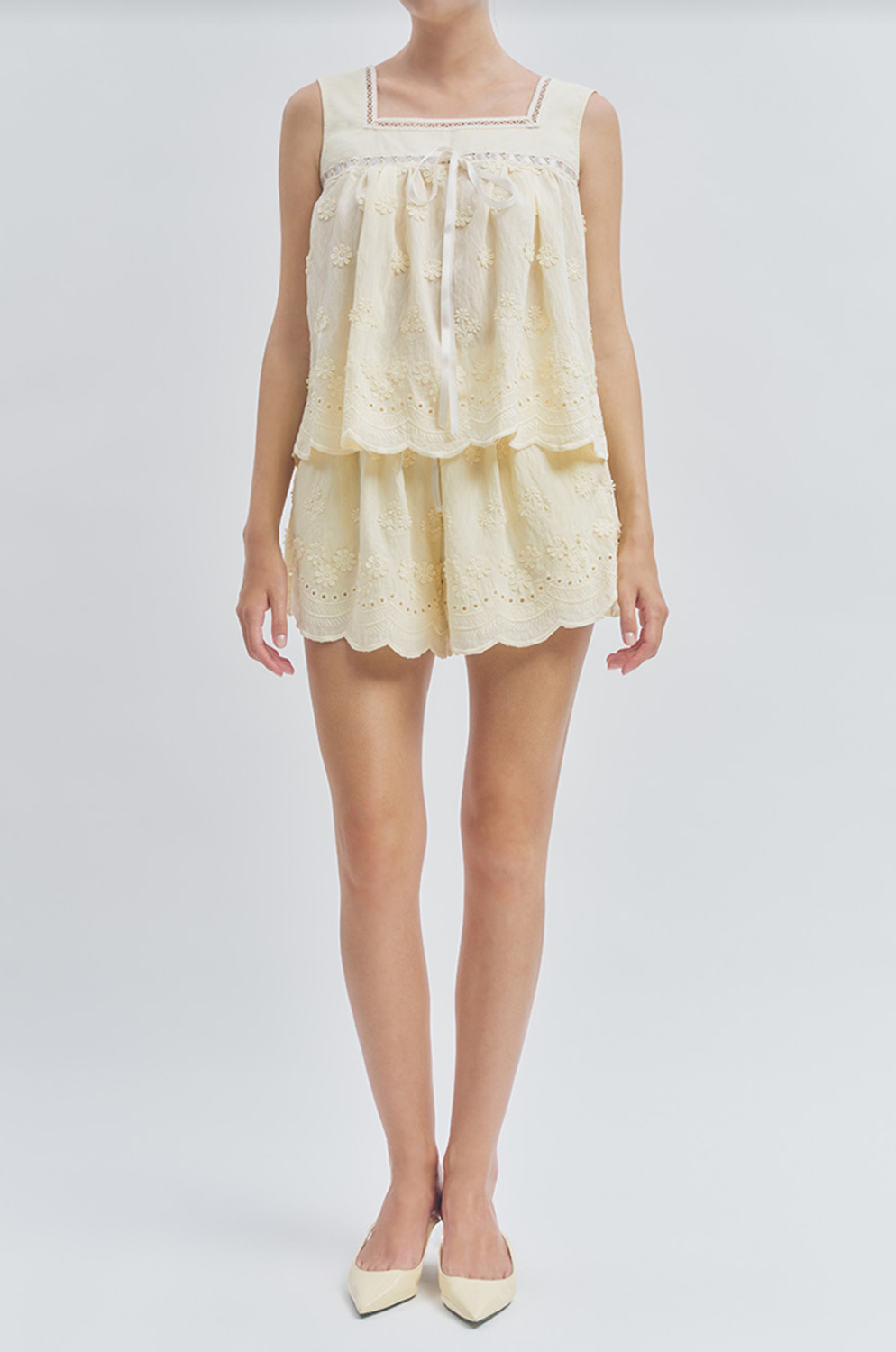 Odette Butter Yellow Top - Glamourous Grace