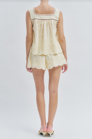 Odette Butter Yellow Top - Glamourous Grace