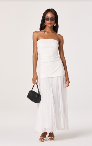 Yvonne White Dress - Glamourous Grace