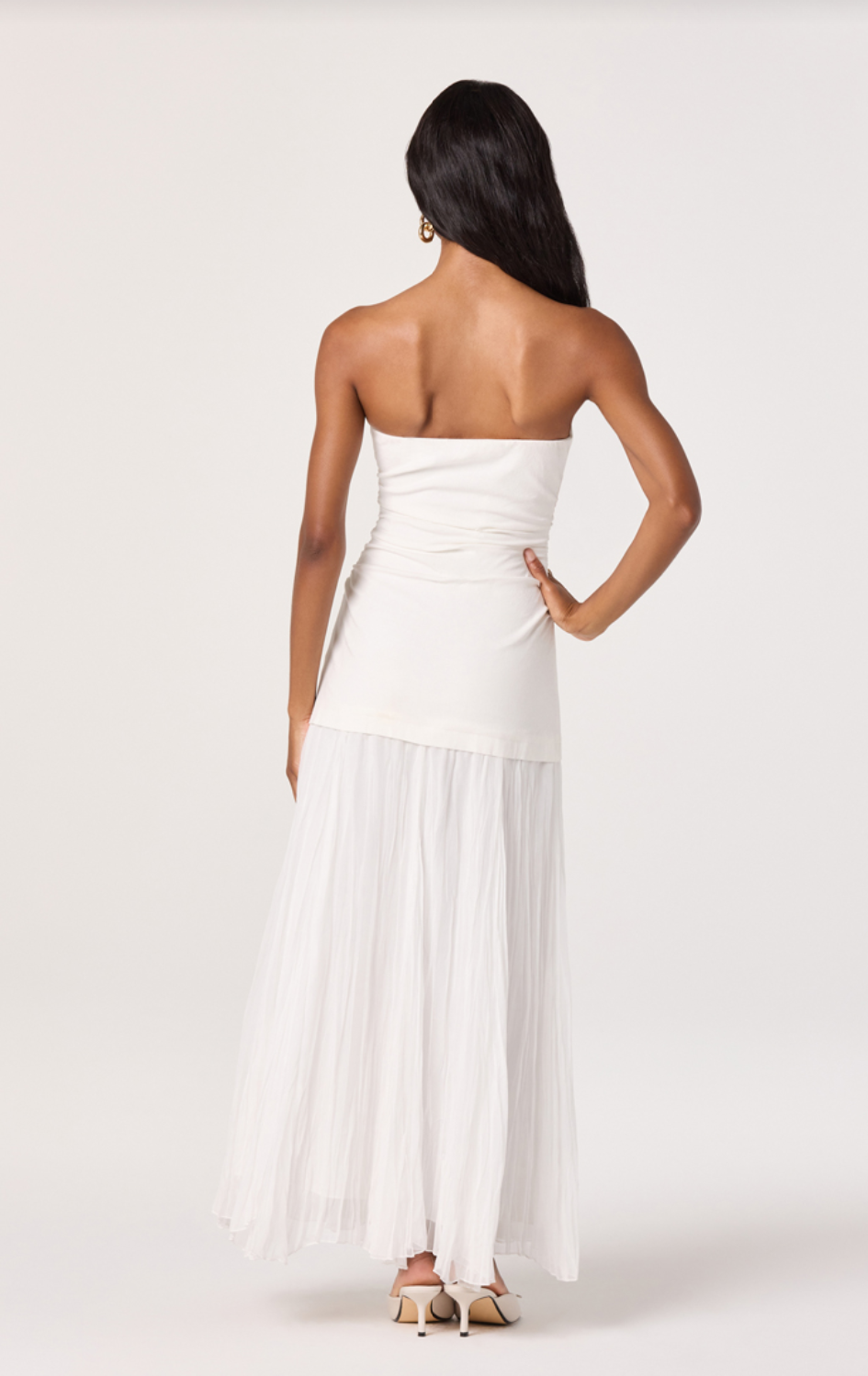 Yvonne White Dress - Glamourous Grace