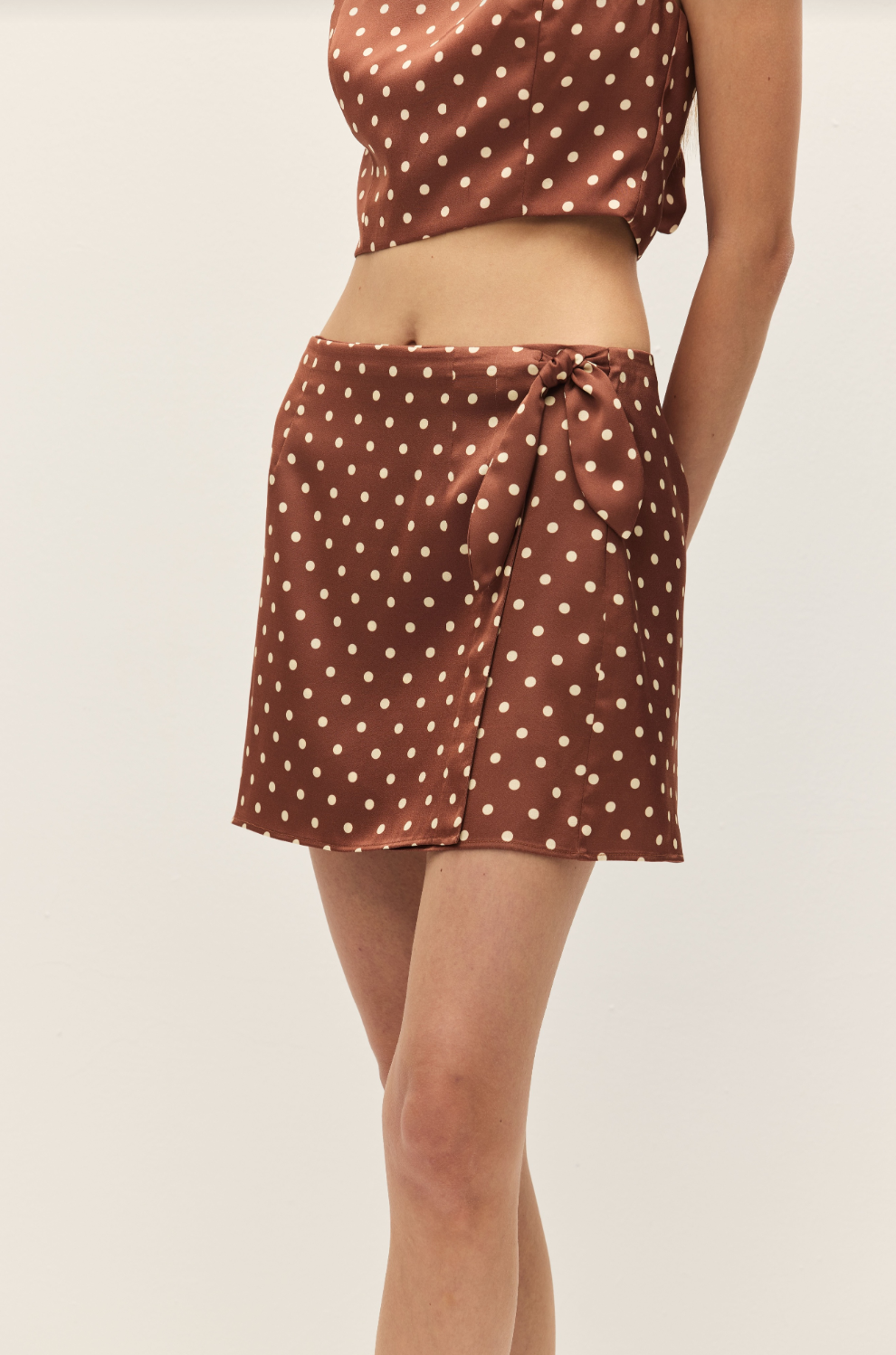 Beatrix Polka Dot Mini Skirt