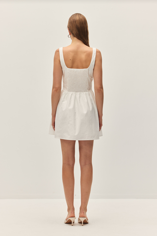 Rumi White Mini Dress