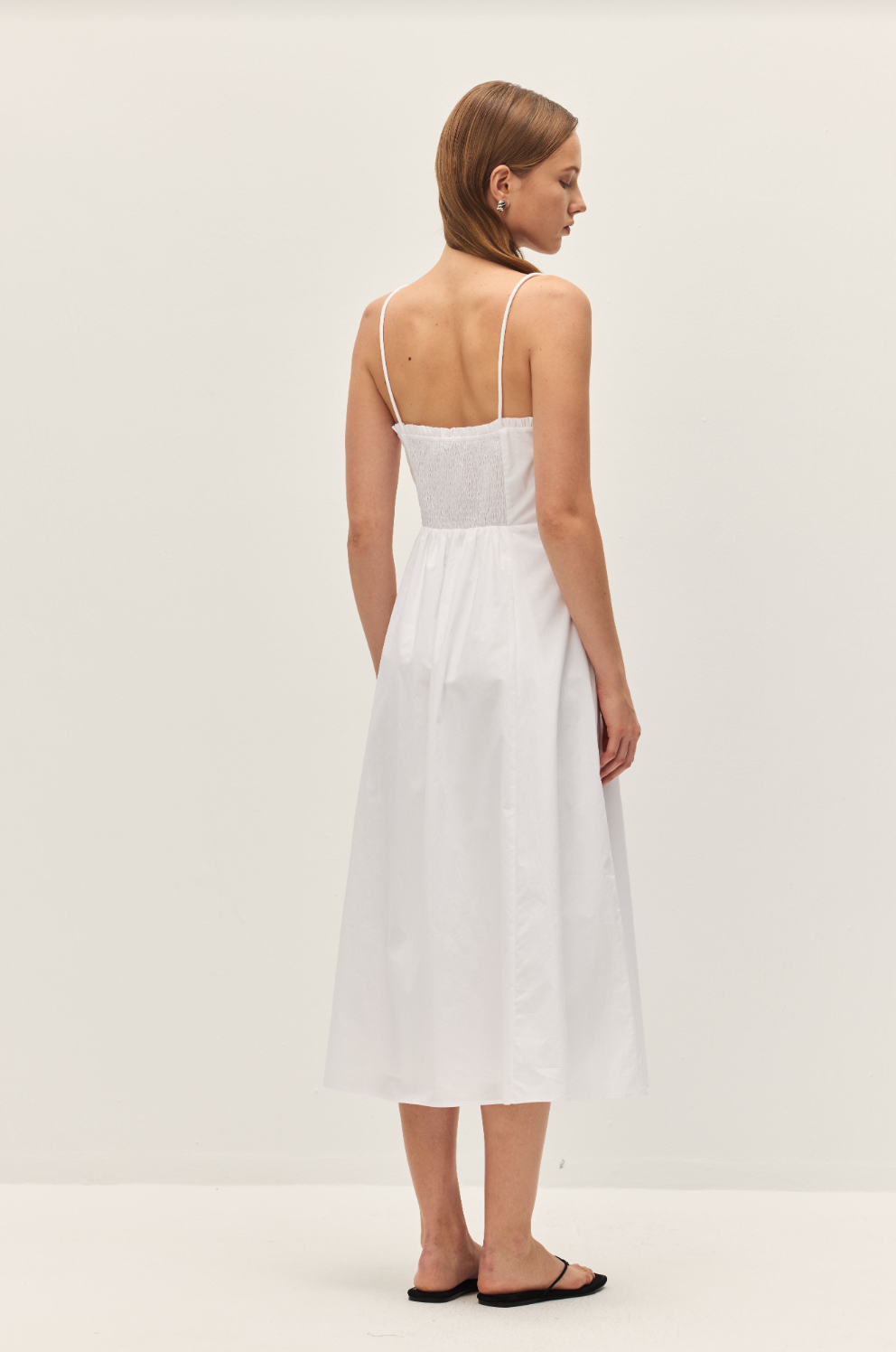 Sienna Midi Dress Cannoli Cream
