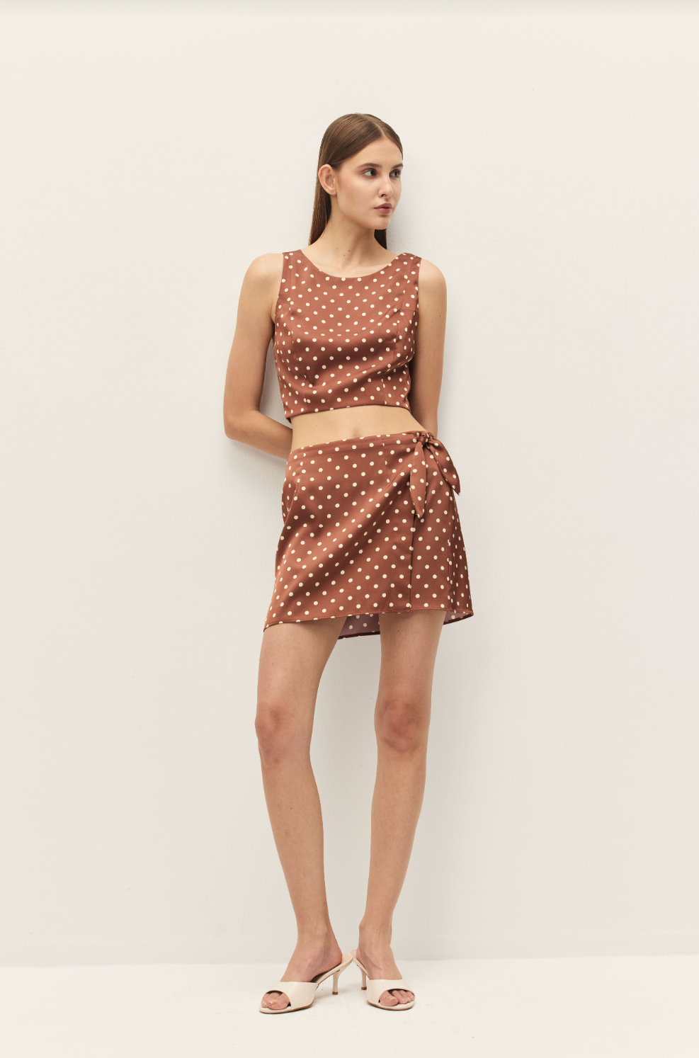 Beatrix Polka Dot Top