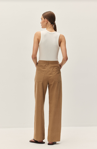 Edda Mocha Wide Leg Pants