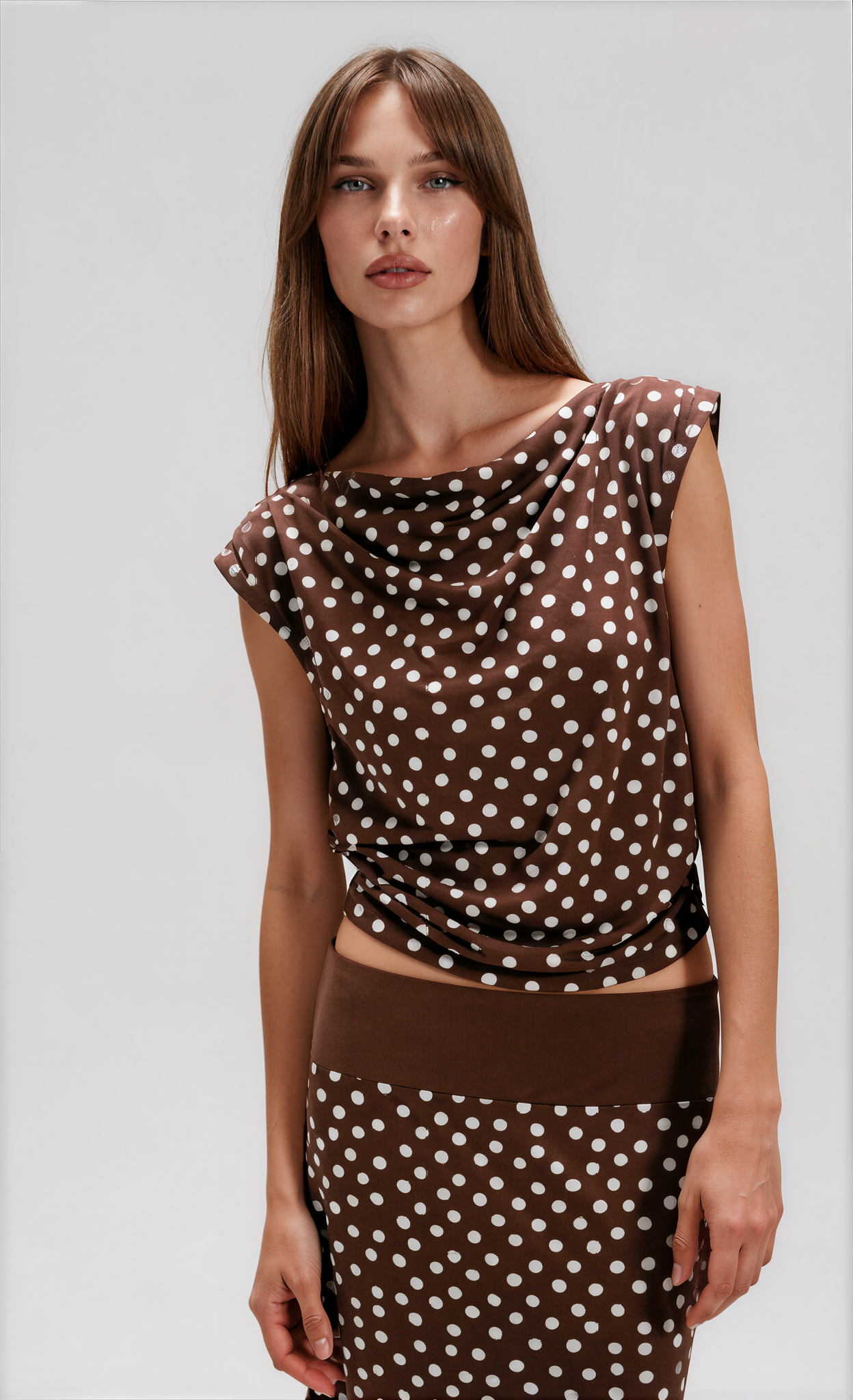 Heat Wave Polka Dot Skirt Set - Glamourous Grace