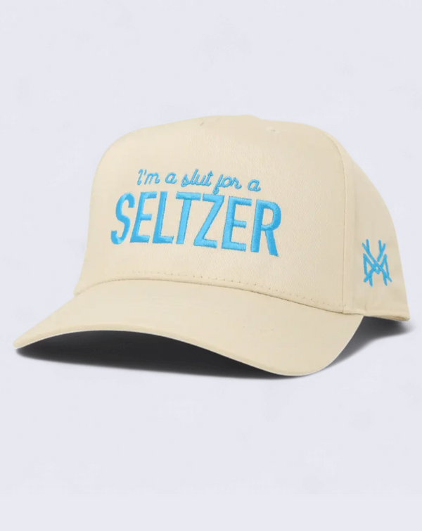 I'm a Slut for a Seltzer Snapback Hat - Glamourous Grace