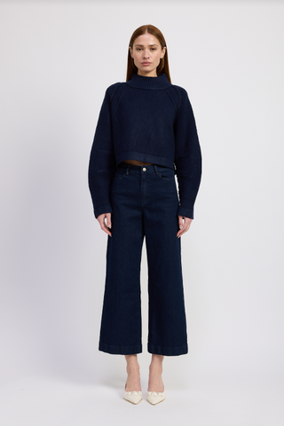 Odette Sweater Navy - Glamourous Grace