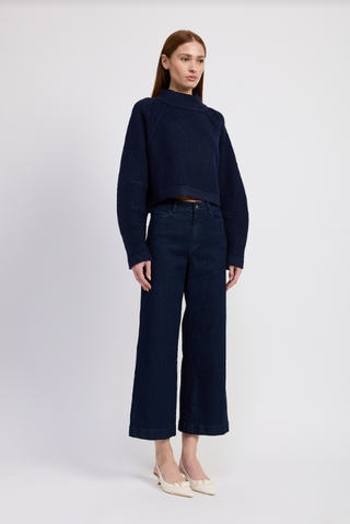 Odette Sweater Navy - Glamourous Grace