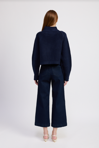 Odette Sweater Navy - Glamourous Grace
