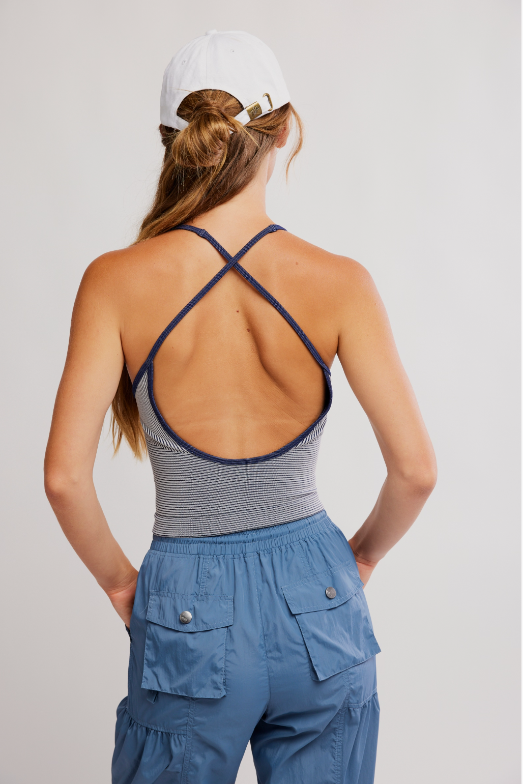 Perfectly Pleated Plunge Top