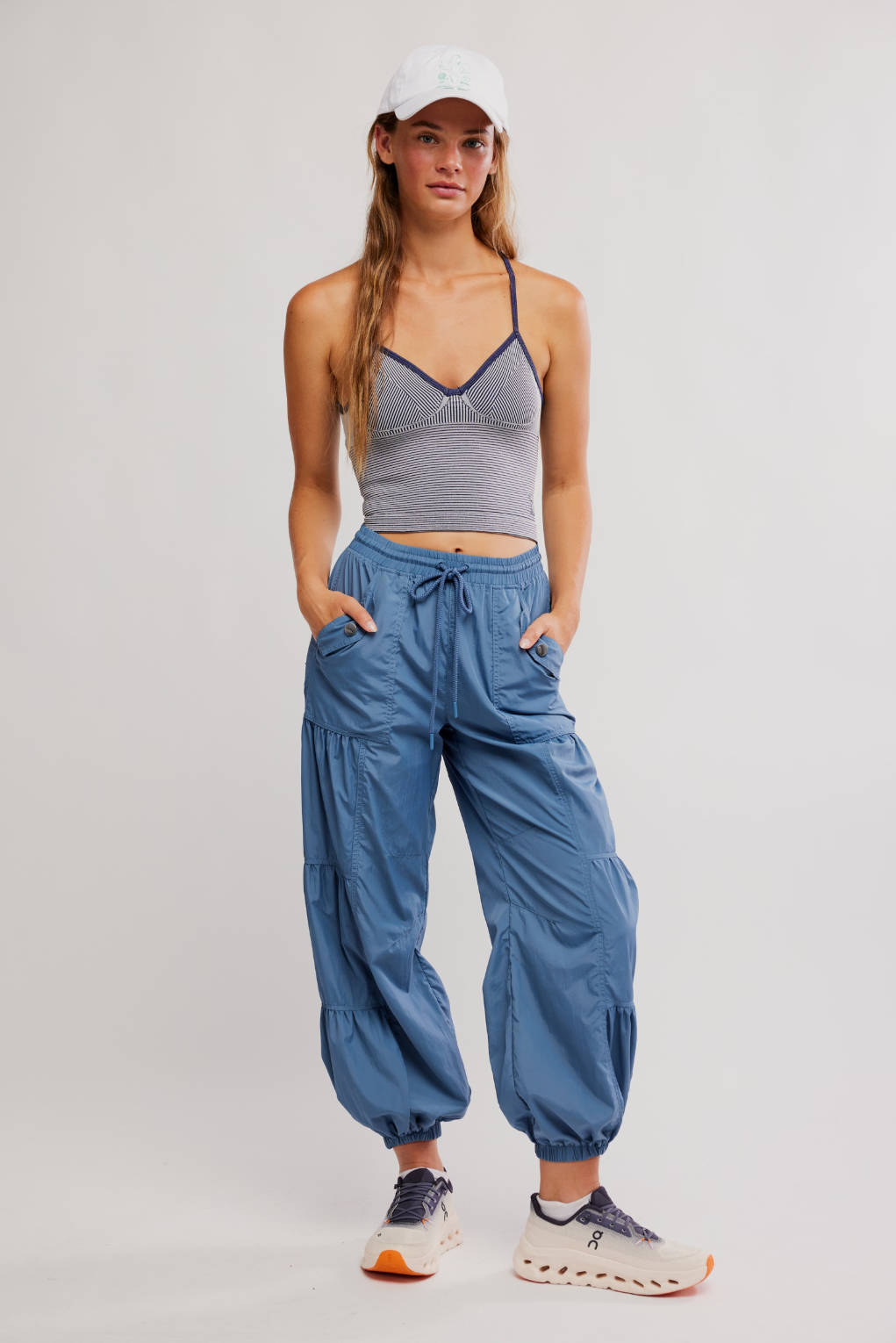 Perfectly Pleated Plunge Top