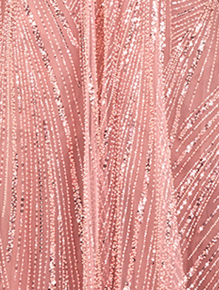 Off Shoulder Beaded Ballgown - Glamourous Grace