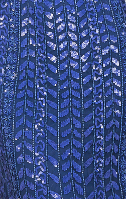 Beaded Gown with Glamourous Cap Sleeves - Glamourous Grace