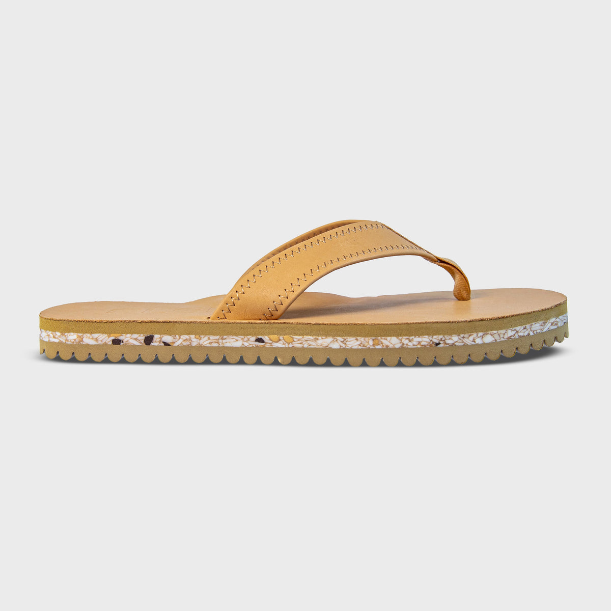 The Seagrove Flip Flop - Sand - Glamourous Grace