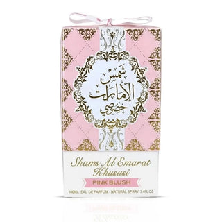 Ard Al Zaafaran Pink Blush Shams Al Emarat Khususi Eau de Parfum 3.4 oz