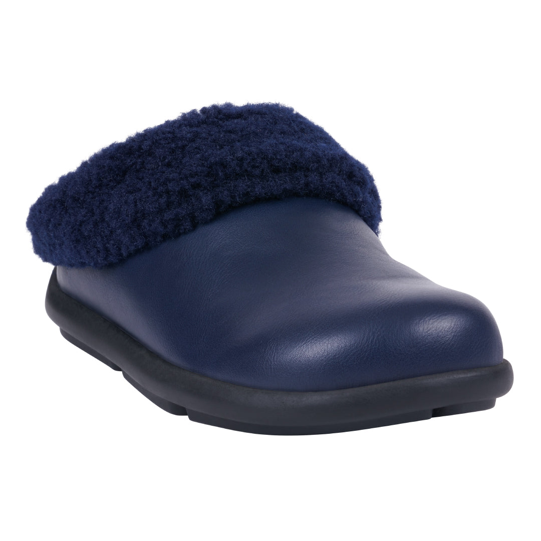 Women's Shari Navy Flat - Glamourous Grace
