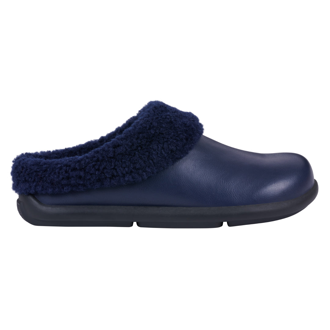 Women's Shari Navy Flat - Glamourous Grace