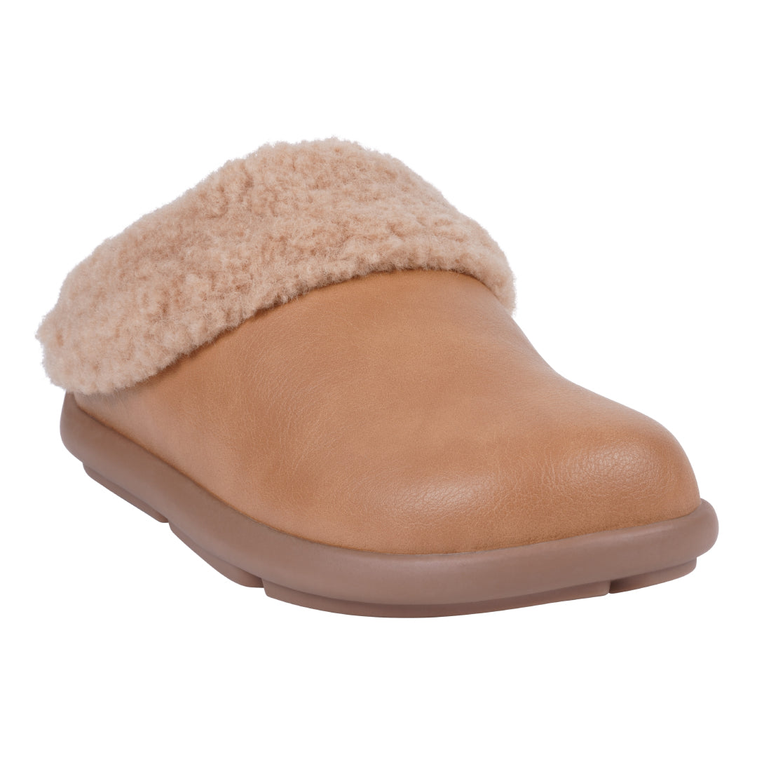 Women's Shari Cognac Flat - Glamourous Grace
