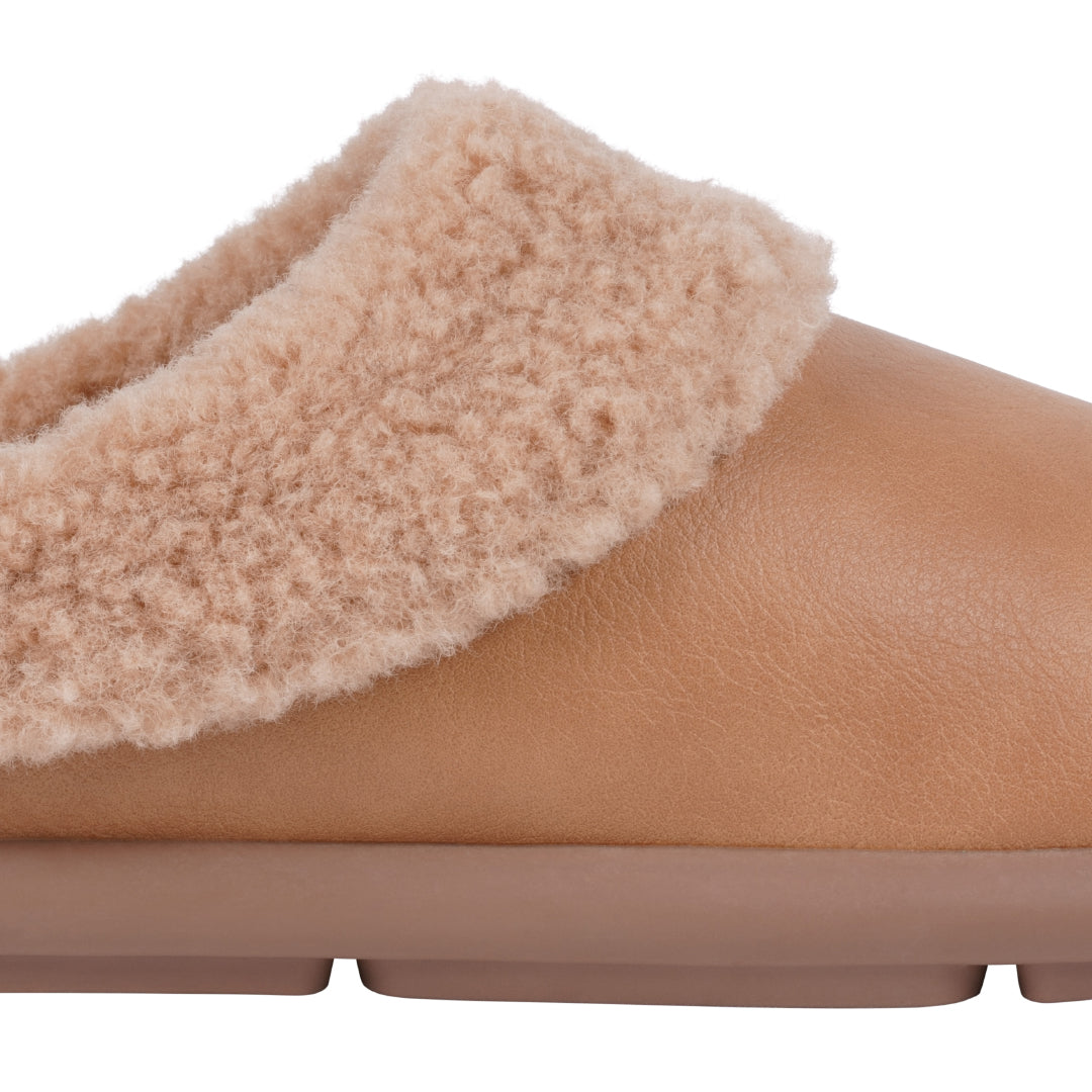 Women's Shari Cognac Flat - Glamourous Grace