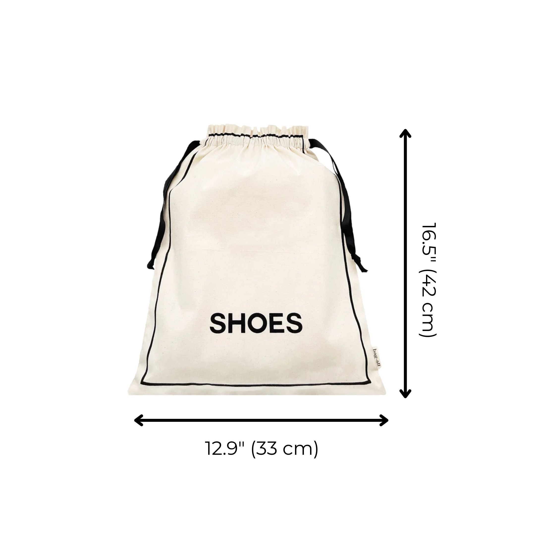 Couture Shoe Travel Bag – Cream - Glamourous Grace