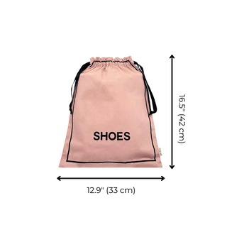 Couture Shoe Travel Bag – Pink/Blush - Glamourous Grace