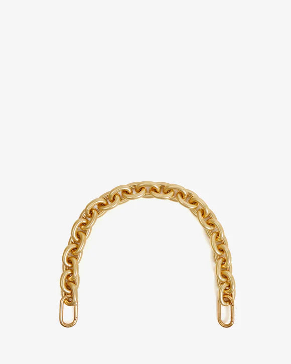 Clare V shortie strap, oversize metal - Glamourous Grace