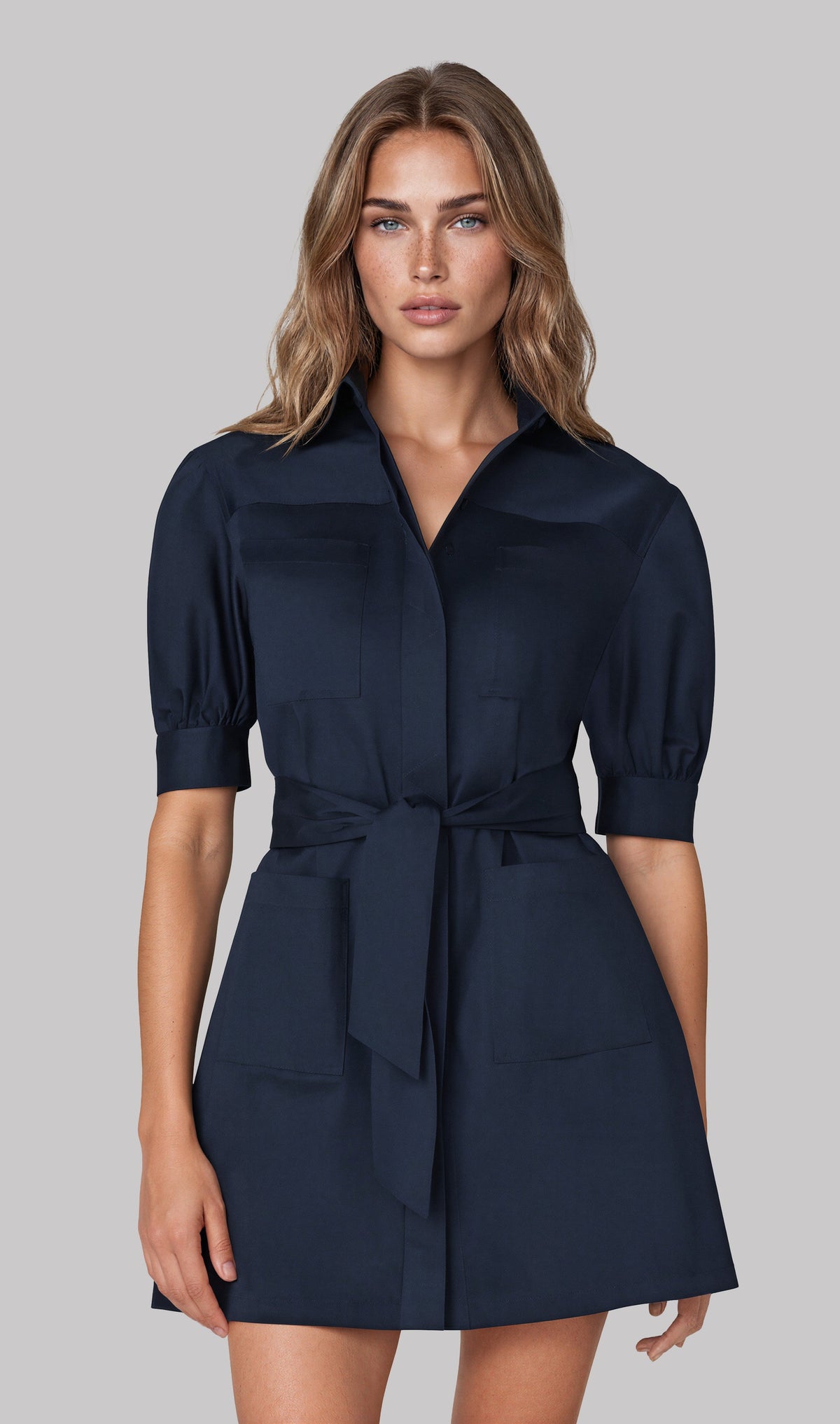 Vince Dress – Navy (Final Sale) - Glamourous Grace