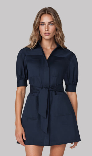 Vince Dress – Navy (Final Sale) - Glamourous Grace
