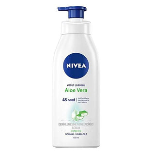Nivea Aloe Vera Body Lotion - 400ml, Long-Lasting Moisturization & Hydration for Dry Skin - Glamourous Grace