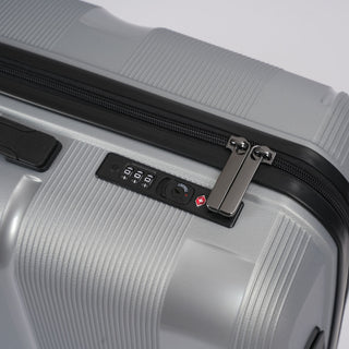 20-inch Silver Carry-On Hardcase Roller Luggage
