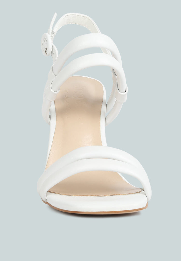 Avianna Slim Block Heel Sandal